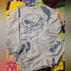 Stitch Kids Matching Set - Blue